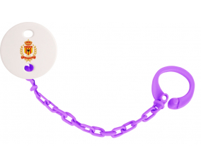Attache-pezón amarillo rojo KV color violeta