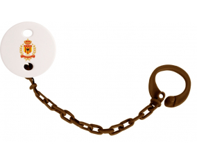 Attache-pezón rojo amarillo KV Mechelen Brown