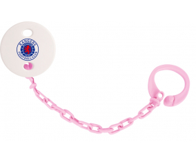 Attache-Tétine Rangers Club de Fútbol Color Rosa Claro