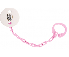 Attache-tétine PAOK Salonika color rosa claro