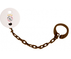 Attache-Ajax Amsterdam Brown color piruleta