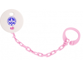 Attache-Tétine Monastirian Sports Union de color rosa claro