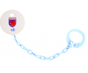 Attache-chupete Tataouine Sports Union color Sky Blue