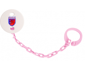 Attache-chupete Tataouine Sports Union rosa claro