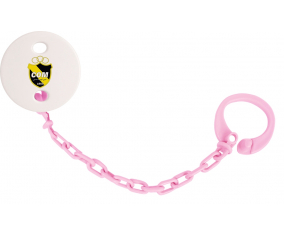 Attache-Club Olímpico Lollipop de rosa claro meldenino