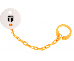 Attache-tétine Sporting Club de Ben Arous color naranja
