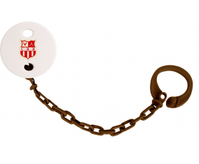 Attache-tetina Chabab Riadhi Belouizdad Color Brown