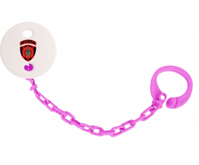 Attache-Unión Deportiva Chupete de la medina de Argel fuschia rosa