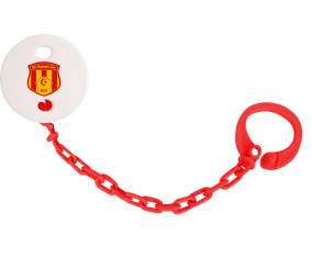 Attache-tetina Nasr atlética Hussein Dey color rojo