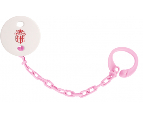 Attache-tetina Hassania Union Sport de color rosa claro Agadir