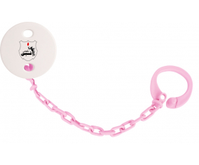 Attache-tetina ENPPI Club color rosa claro