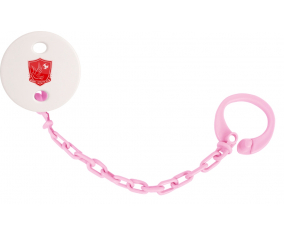 Attache-Horoya Athlétic Club color rosa claro