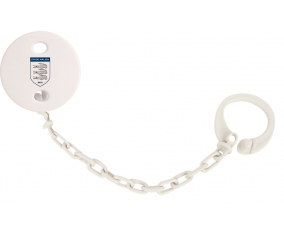 Attache-tetina Stade Malien color blanco
