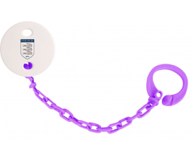 Attache-tetina Stade Malien color Violeta