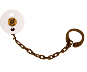 Attache-lollipop Kaizer Chiefs Club de Fútbol Color Brown