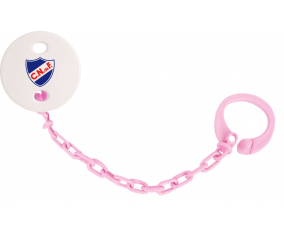 Attache-tétine Club Nacional Fútbol Color Rosa Claro