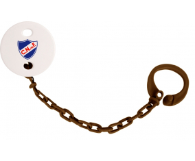 Attache-Tétine Club Nacional Fútbol Color Brown