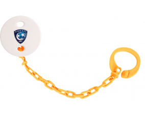 Attache-tétine Al-Hilal Football Club Arabia Saudí Color naranja