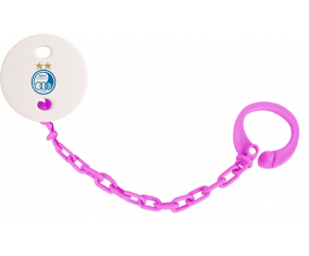 Attache-tétin Esteghlal Tehran Football Club Irán color Rose fuschia