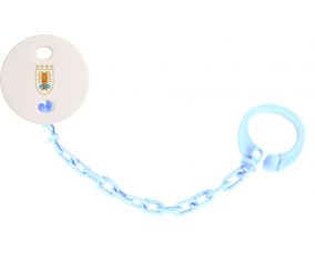 Attache-Tétine Uruguay color de la selección uruguaya de fútbol Sky Blue