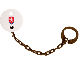 Attache-Color de la selección de fútbol de la República Checa Brown
