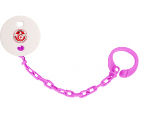 Attache-pacion Túnez color de la selección de fútbol Rose fuschia