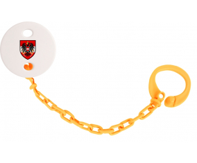 Attache-lollipop Austria color de la selección de fútbol naranja