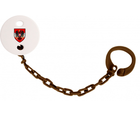 Attache-lollipop Austria color de la selección de fútbol brown