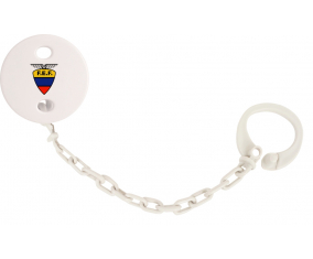 Attache-Lettle Ecuador selección de fútbol color blanco