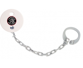 Attache-tetina Toronto Raptors Color gris
