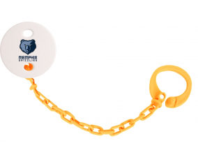Attache-Tetine Memphis Grizzlies Color naranja