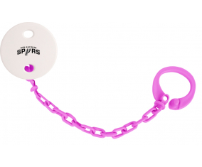 Attache-chupa san Antonio Spurs fuschia rosa