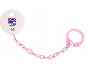 Attache-edtine Sacramento Kings color rosa claro