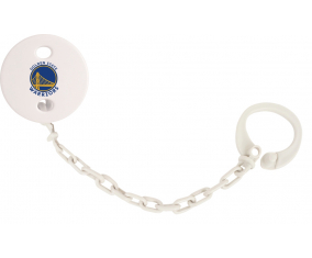 Attache-Tétine Golden State Warriors Color blanco