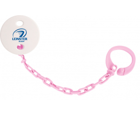 Attache-tétine Leinster Rugby color rosa claro
