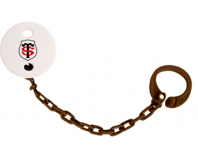 Attache-tetina Stade Toulousain Color Brown