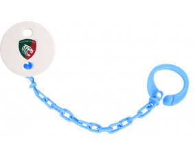 Attache-La piruleta azul turquesa de los Leicester Tigers