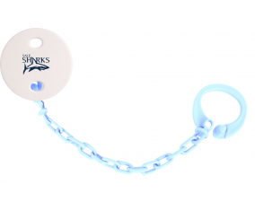 Attache-Tétine Sale Sharks Sky Blue
