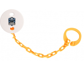 Attache-chupete Glasgow Warriors Rugby Color naranja
