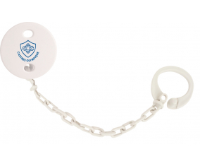 Attache-tétine Castres Olympique color blanco