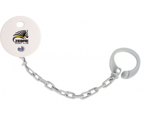 Attache-tétin Zebre RC Color gris
