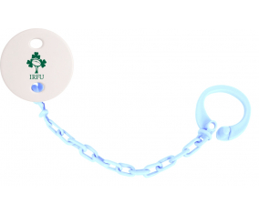 Attache-piruleta Irland Rugby XV azul cielo