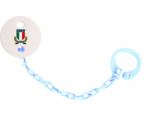 Attache-piruleta Italia Rugby XV azul cielo