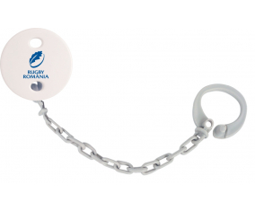 Attache-Tetine Rumania Rugby XV Grey