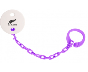Attache-tetina new Zealand Rugby XV color violeta