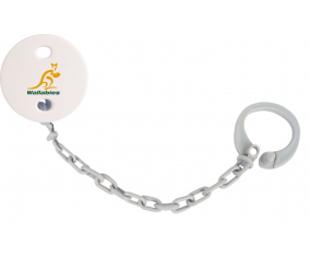 Attache-tetine Australia Rugby XV Grey