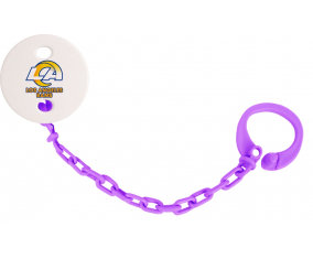 Attache-tetina Los Angeles Rams Violet Color