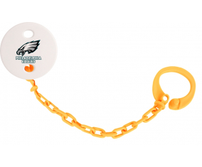 Attache-Piruleta naranja de los Eagles de Filadelfia