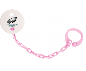 Attache-La piruleta rosa claro de los Philadelphia Eagles