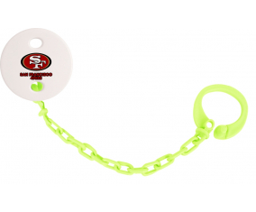 Attache-tetin San Francisco 49ers Verde